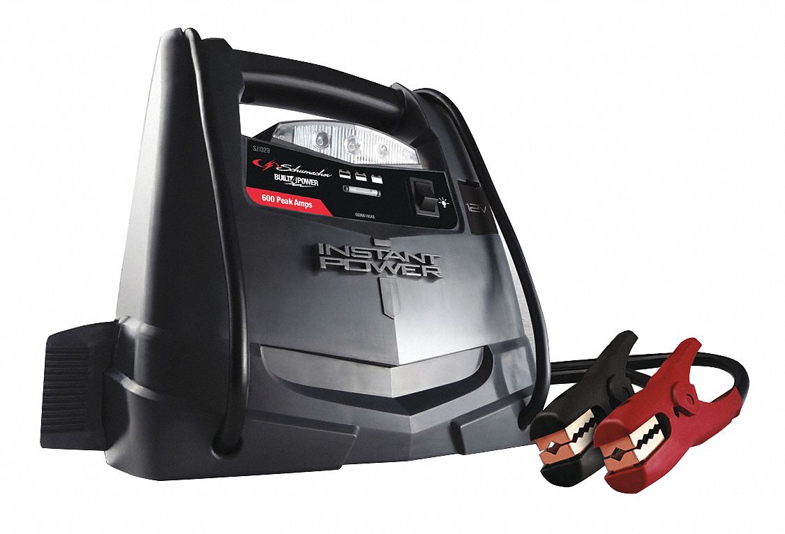 SCHUMACHER ELECTRIC Automatic Battery Jump Starter, For Battery Voltage