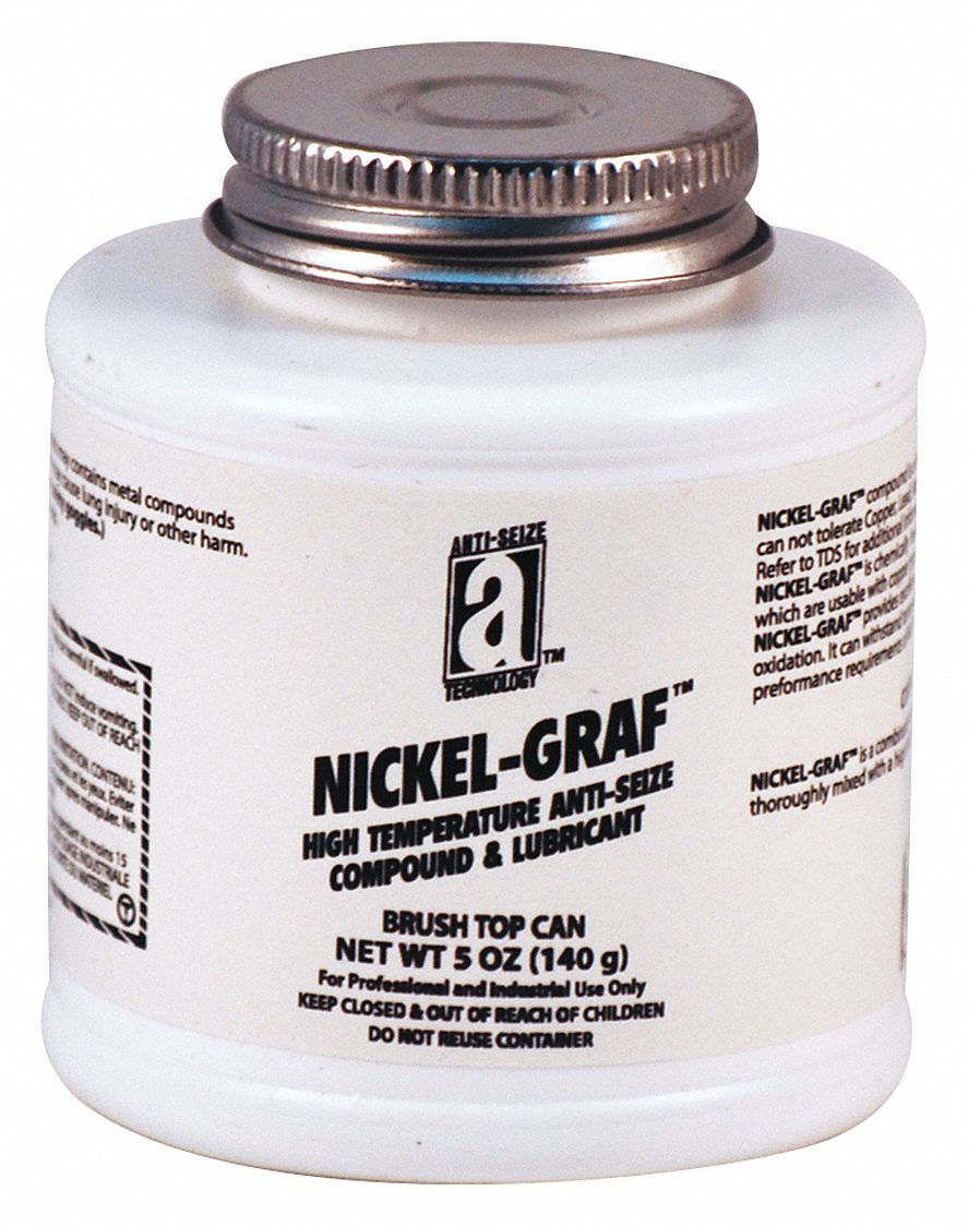 Anti Seize Technology General Purpose Anti Seize 5 Oz Brush Top Can Nickel Paste 13000 4192