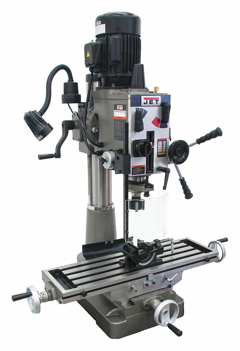 JET Mill Drill Machine, Phase 1, Swing 21 7/8 in 446M39JMD40GH