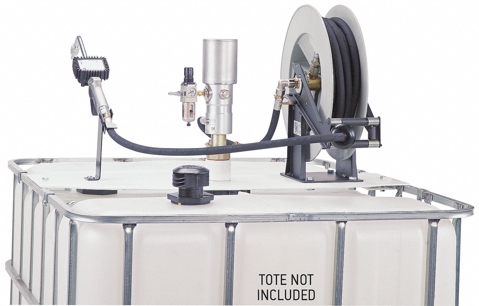 LIQUIDYNAMICS INC. Oil Pump Transfer System, Air Operated, 330 gal