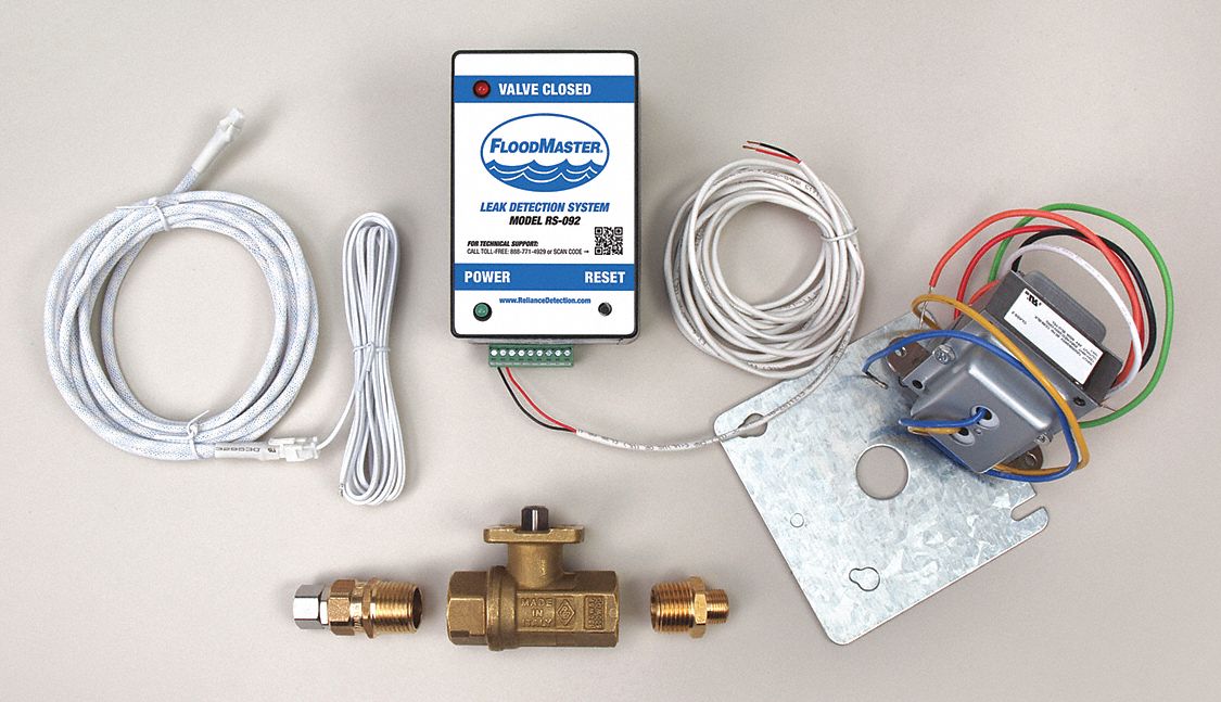 FLOODMASTER Detection and Alarm Shutoff System, Compression 447K16RS
