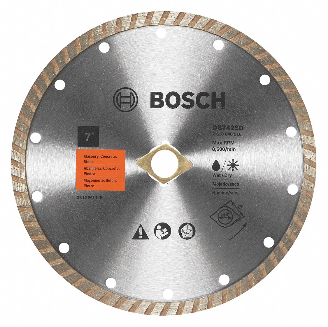 BOSCH Circular Saws, Diamond Saw Blade, Concrete, Masonry, Stone