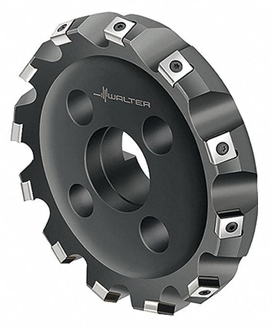 WALTER Indexable Face Mill, Max. Cutting Dia. 213.00mm, Depth of Cut 11