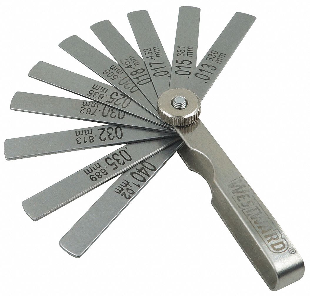 WESTWARD Ignition Feeler Gauge Set 44ZE5744ZE57 Grainger