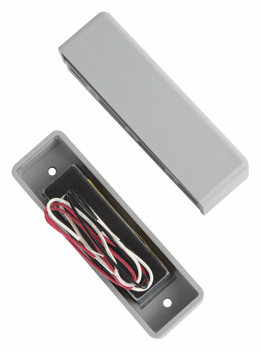 DETEX Plate Kit, Satin Chrome, For Use With Mfr. No. ECL-230D-PH, ECL