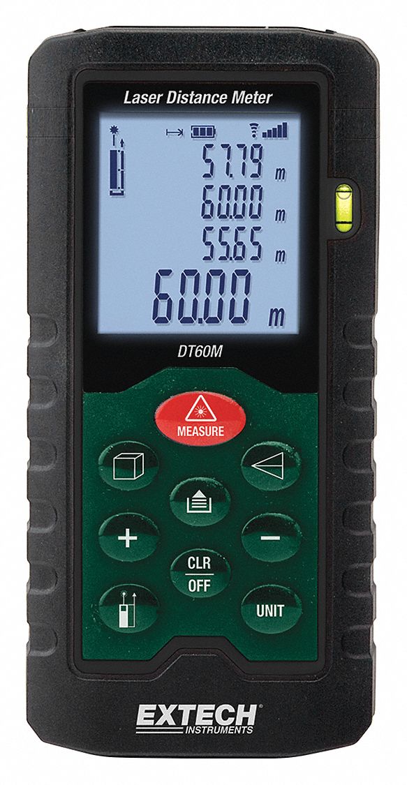 Extech Inch Metric In Ft Laser Distance Meter A Dt M