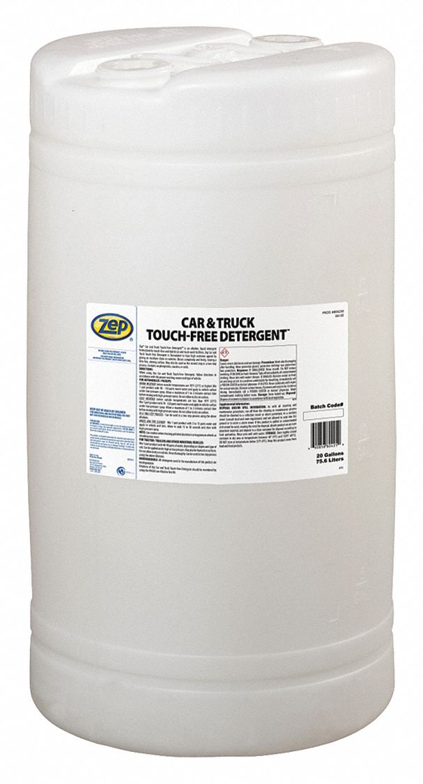 ZEP Car/Truck Wash Detergent, Liquid, Drum 453C93804250 Grainger