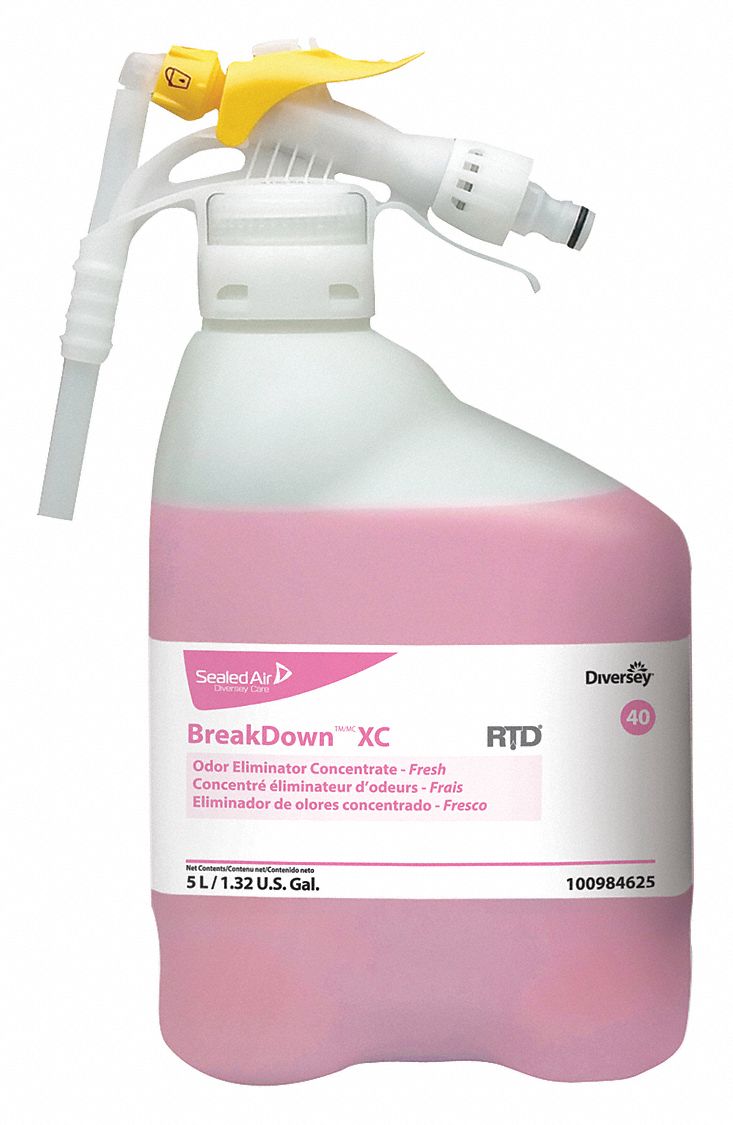 DIVERSEY Breakdown 40 Odor Eliminator 454Z70 100984625 Grainger