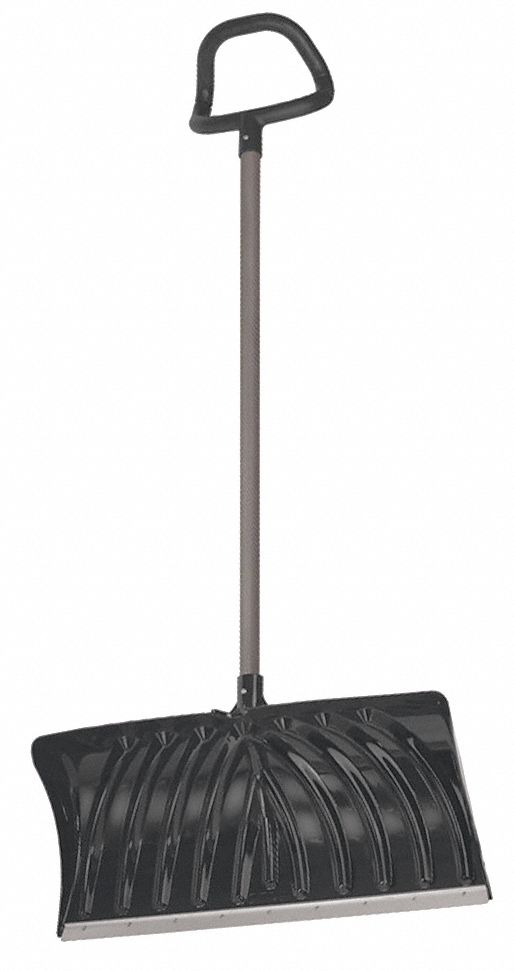SUNCAST Snow Shovel, Polypropylene Blade Material, 27 in Blade Width
