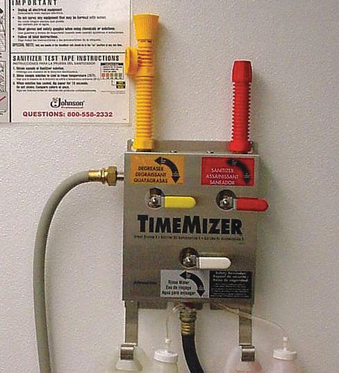 Diversey Chemical Mixing Dispenser Number Of Chemicals Dispensed