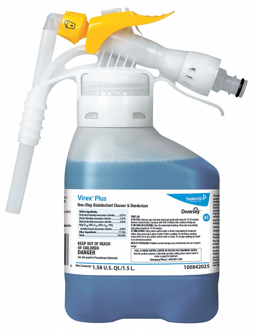 DIVERSEY Deodorizing Cleaner and Disinfectant For Use With RTD Chemical