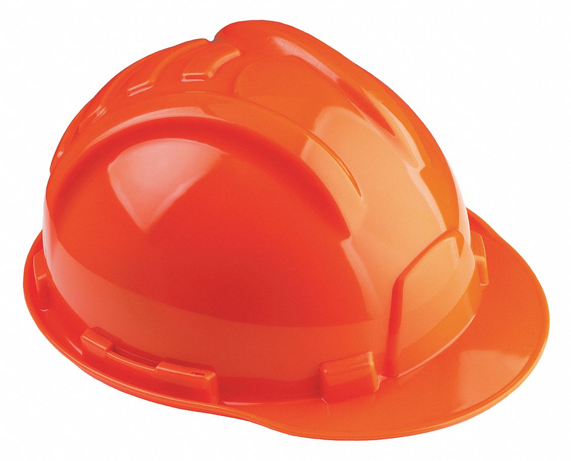 TASCO Hard Hat, Type 1, Class E, HiVis Orange 45EU1610062000 Grainger
