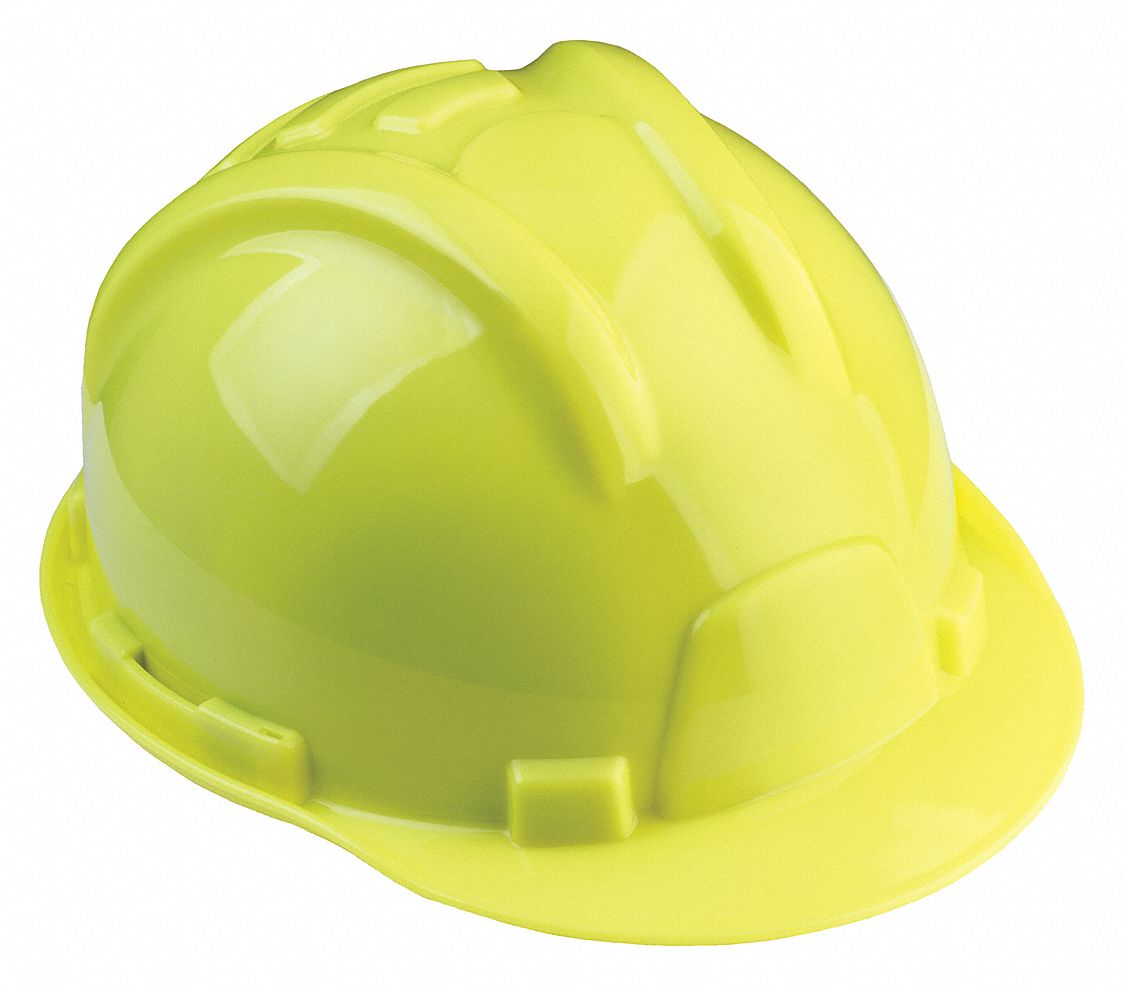 TASCO Hard Hat, Type 1, Class E, HiVis Green 45EU1710072000 Grainger