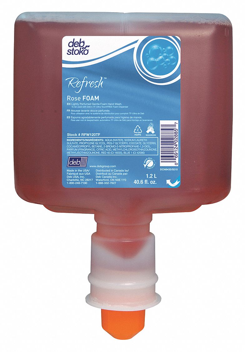 SC JOHNSON PROFESSIONAL Floral, Foam, Hand Soap, 1200mL, Cartridge