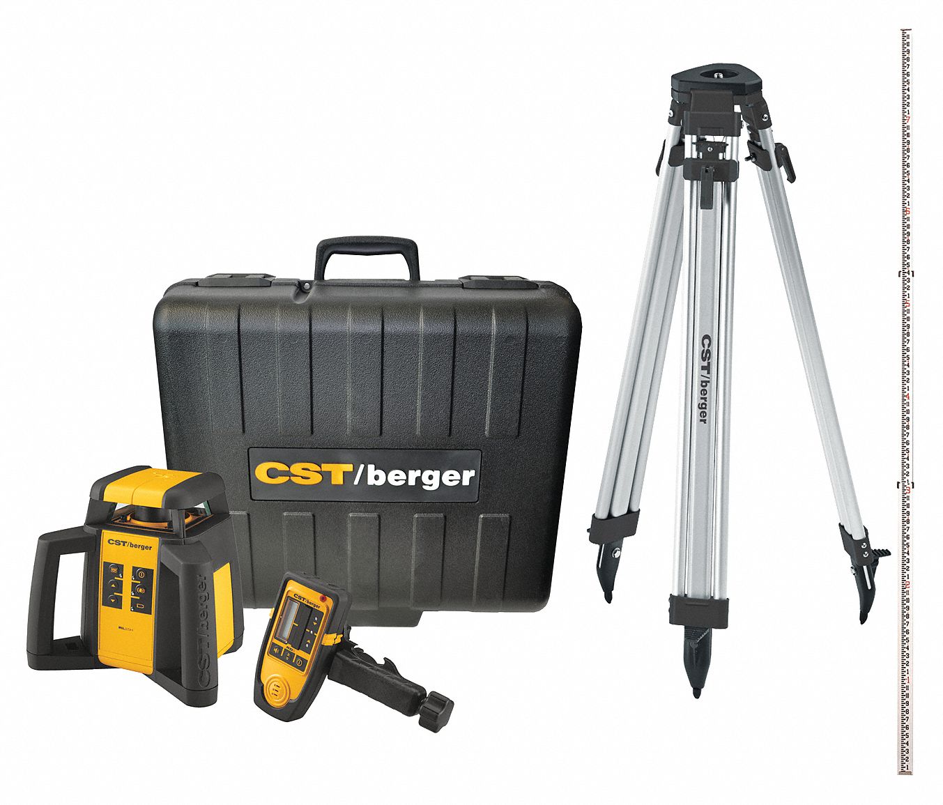 CST/BERGER Electronic SelfLeveling Rotary Laser, Horizontal, Exterior