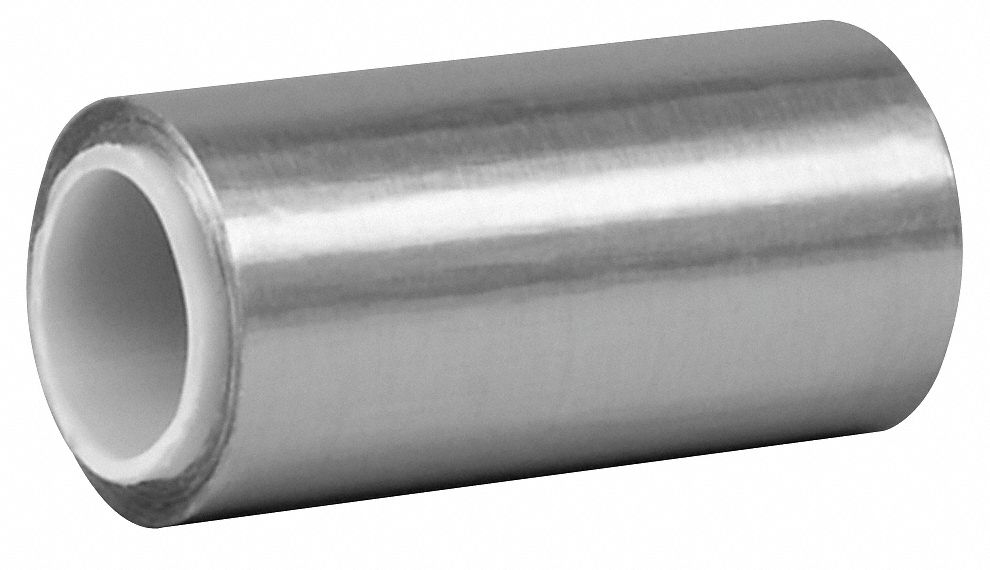Foil Tape with Liner,6In. x 5 Yd.,Silver