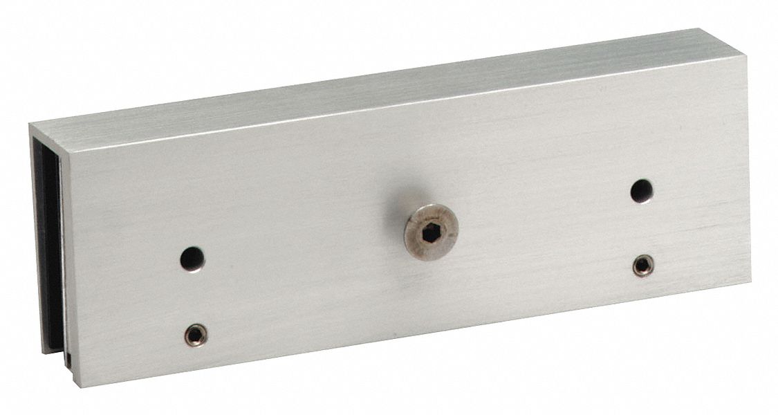 DYNALOCK Glass Door Bracket, Use with 2011 Locks 45LX424850 Grainger