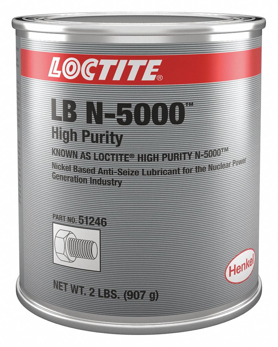 LOCTITE Nickel, Nuclear Grade AntiSeize, 20°F, 2400°F, 32 oz., Can