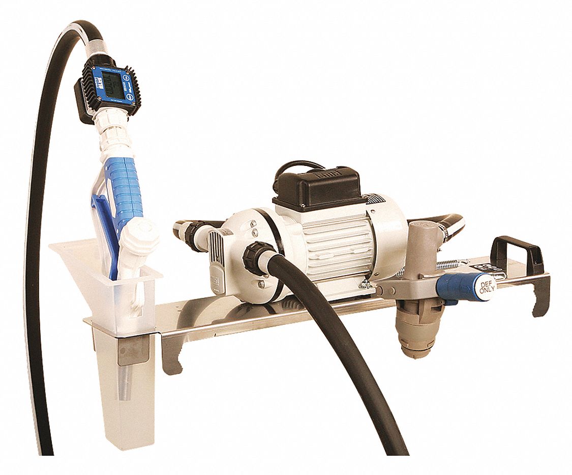 LIQUIDYNAMICS INC. Electric Operated Drum Pump, Metered Dispensing with