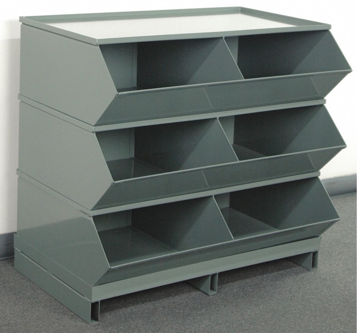 STACKBIN Sectional Stacking Bin Unit 37 in x 24 in x 35 1/8 in, Pallet