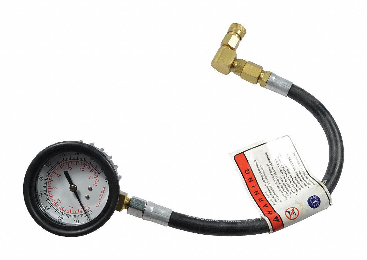 WESTWARD Pressure Gauge With Hose Assembly For 1UBG3 Fits Westward