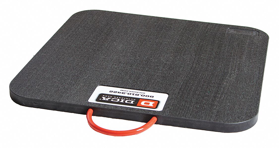 SAFETY TECH OUTRIGGER PAD Crane Pad, UHMW, HDPE, 24 in L, 1 in Thick 45TX98PAD24241 Grainger