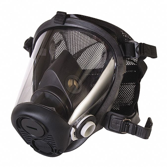 HONEYWELL NORTH Full Face Respirator, RU6500 Series, Mask Size M