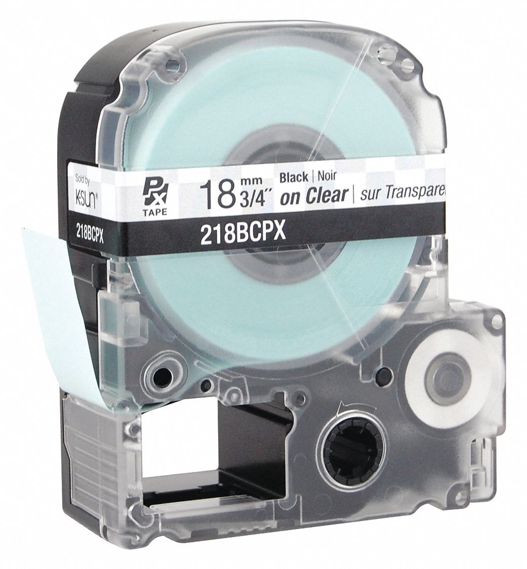 EPSON Label Cartridge, Label Type Indoor/Outdoor 45WA40218BCPX