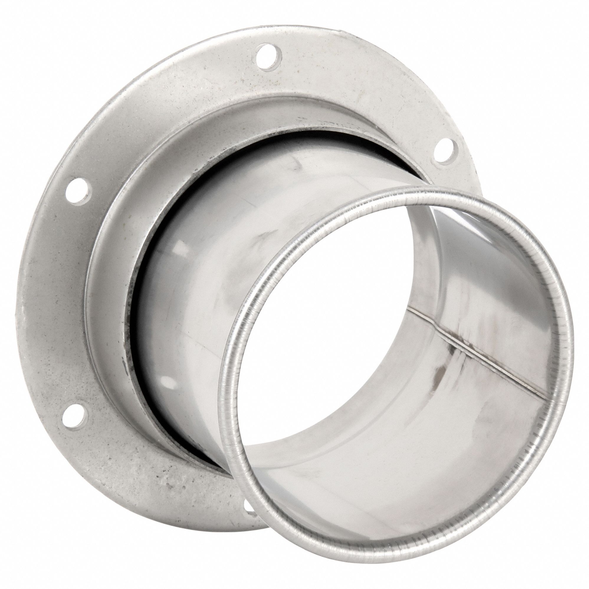 Stainless Steel For In Duct Dia Angle Flange Adapter Zd