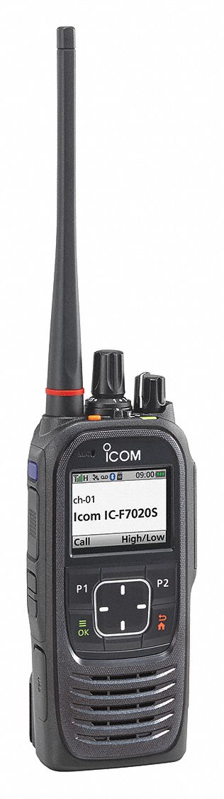 Icom Handheld Portable Two Way Radio Icom F7010 1024 Uhf Analog Digital Lcd 460t01 F7020s