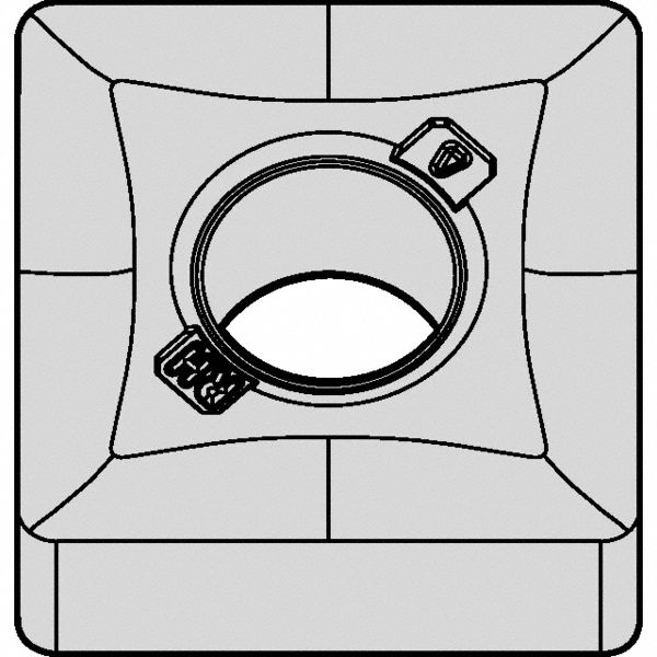 WIDIA 3 4 In Inscribed Circle Neutral Square Turning Insert 274ED1