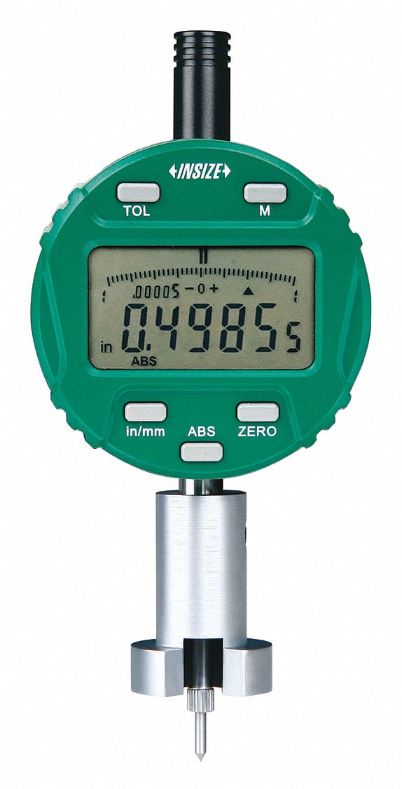 INSIZE Surface Profile Gauge, Range 0 in to 0.5 in, 0 mm to 12.7 mm