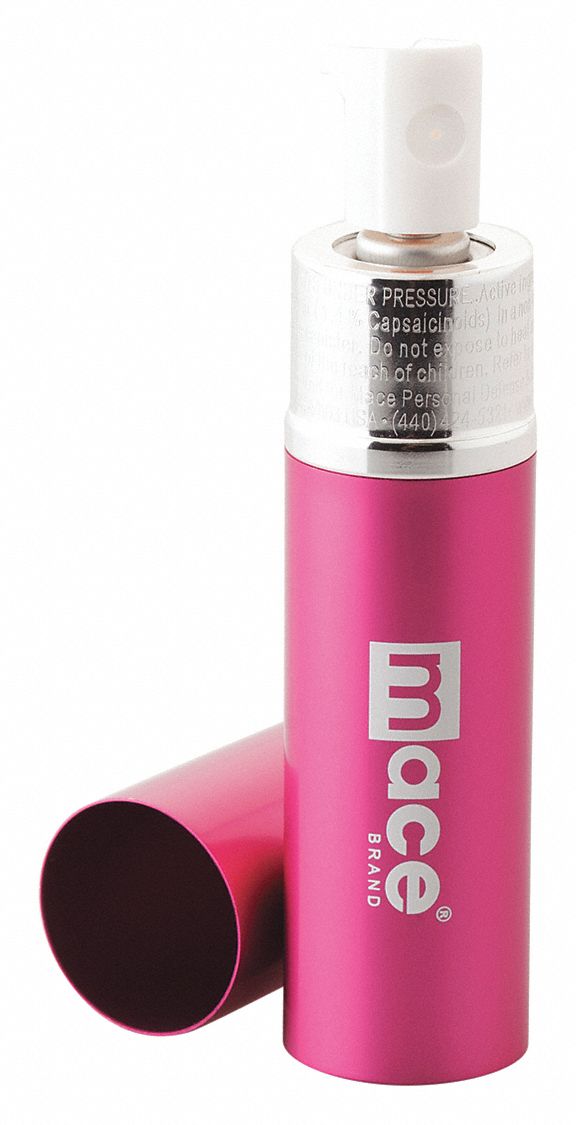 MACE Pepper Spray, No. of Shots 5, 2.9 oz. 464N4480349 Grainger
