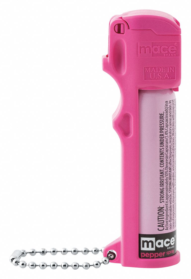 MACE Pepper Spray, No. of Shots 20, 2.0 oz. 464N4880347 Grainger