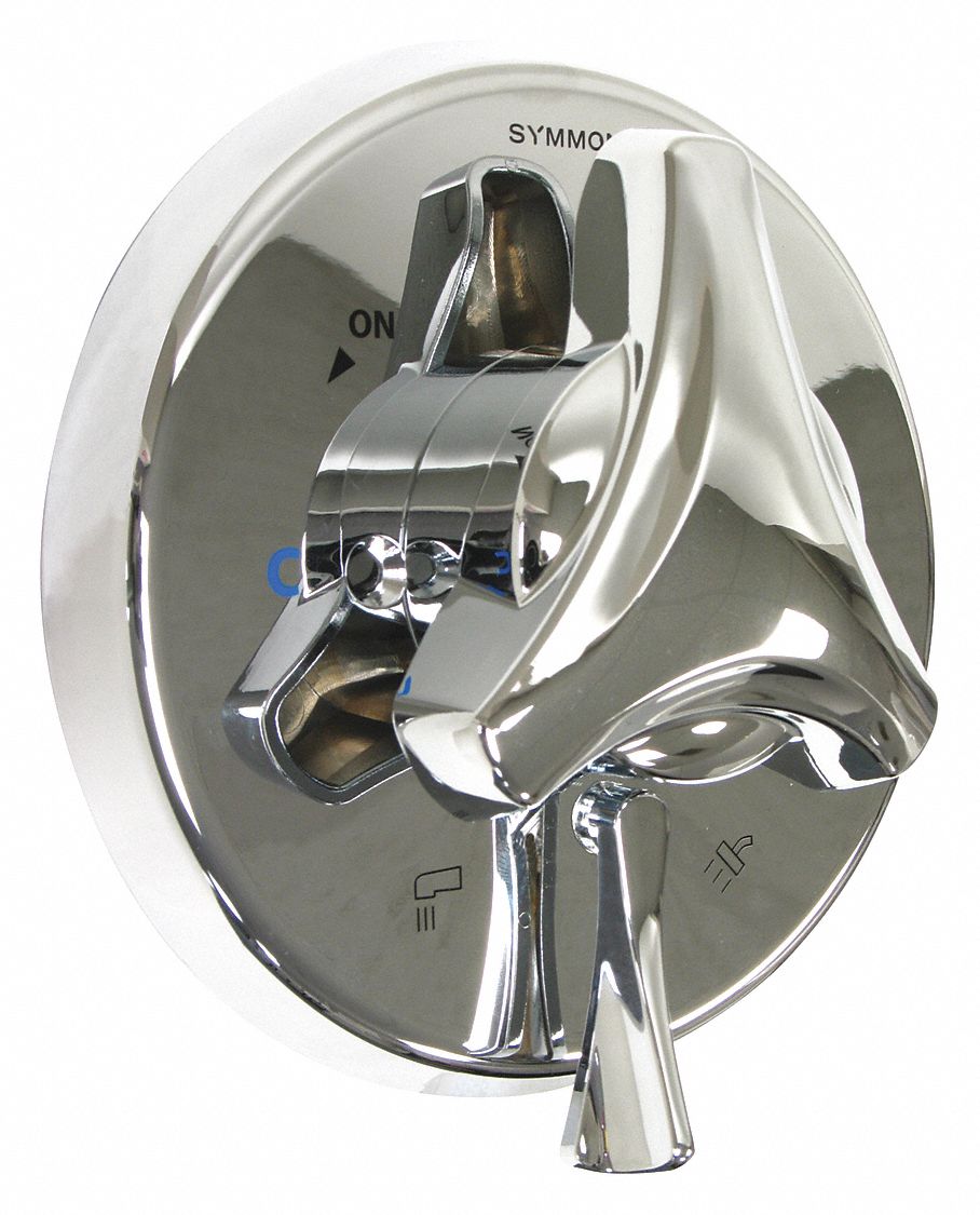 SYMMONS Shower Trim Kit, Chrome Finish, For Use With Shower Valves, 53