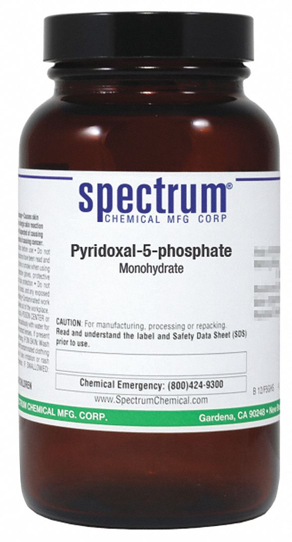 SPECTRUM Pyridoxal5Phosphate, 100g, CAS41468251 46AN06PY101100GM Grainger