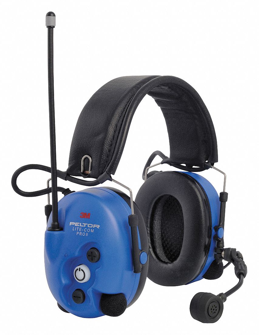 Electronic Ear Muff,25dB,Blue