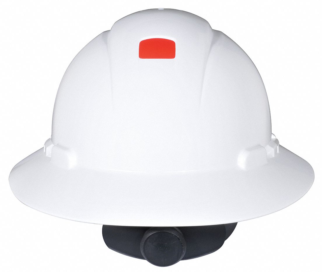 3M Hard Hat, Type 1, Class E, Ratchet, White 46G052H801RUV Grainger