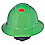 Hard Hat,Full Brim,4pt. Ratchet,Green