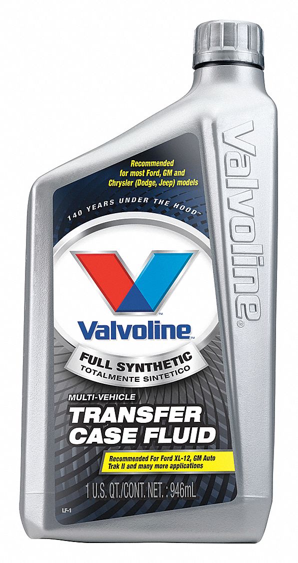 VALVOLINE Synthetic Transfer Case Fluid, 1 qt. Bottle, ISO Viscosity