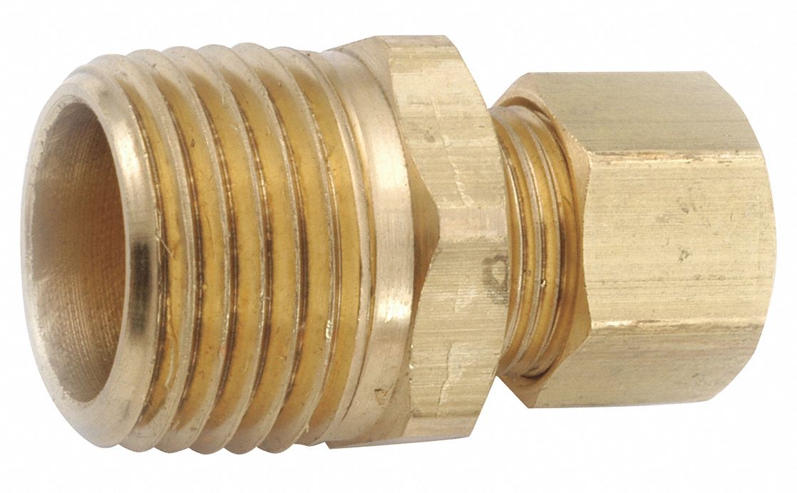 Connector,LL Brass,CompxM,5/16Inx1/8In