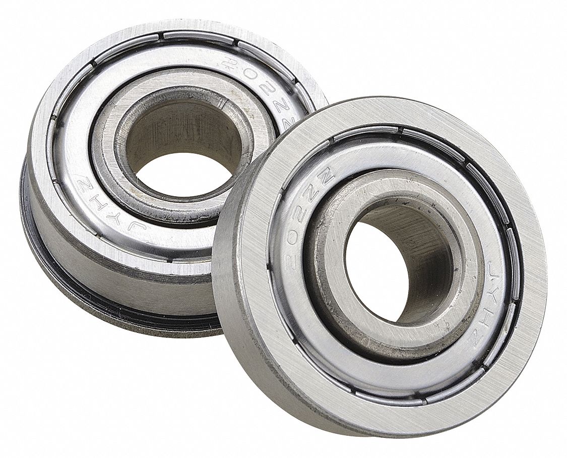 GRAINGER APPROVED Precision Bearing, Up To 13/8 in Hub, PK2 46U322