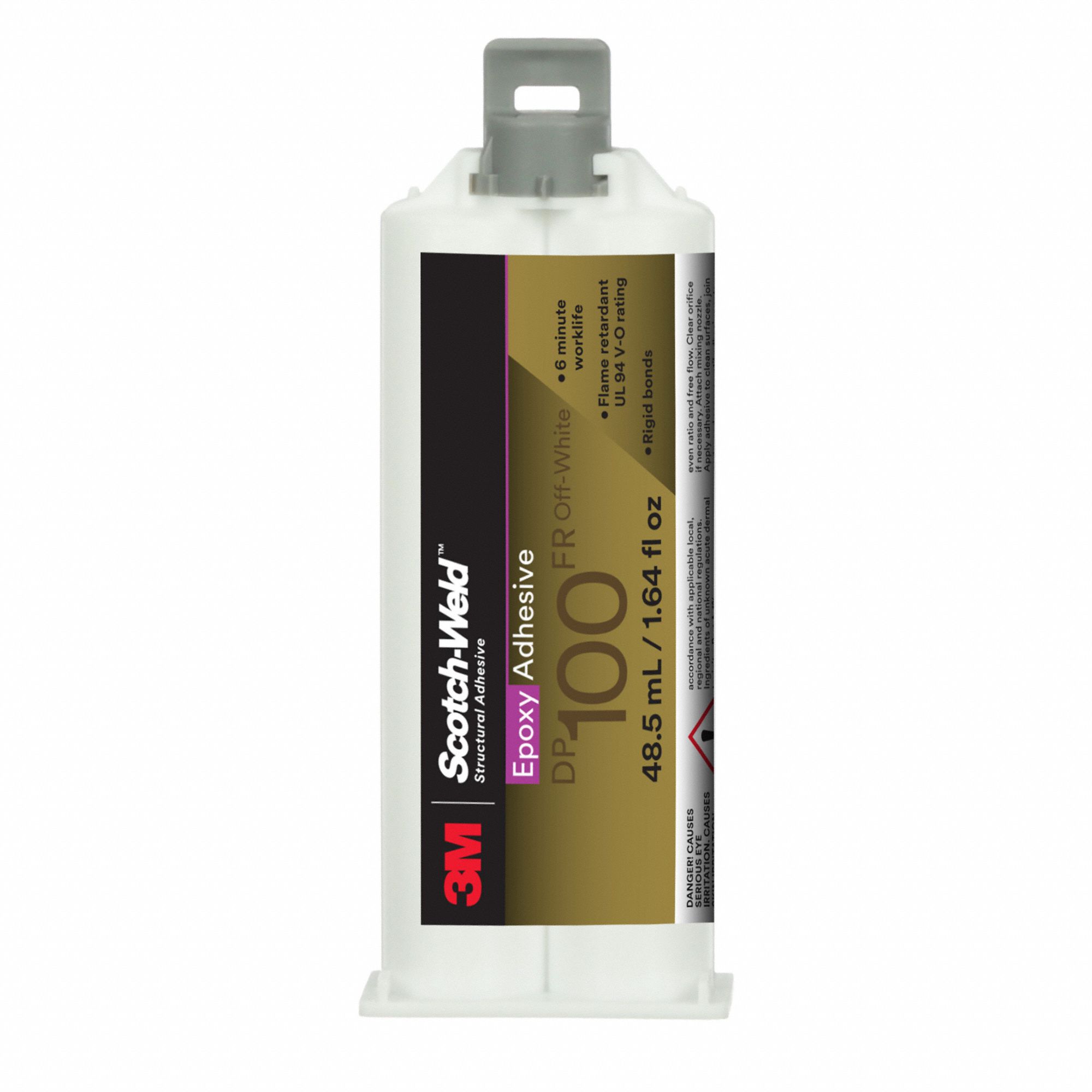 3M Epoxy Adhesive DP100FR Ambient Cured 48 5 ML Dual Cartridge