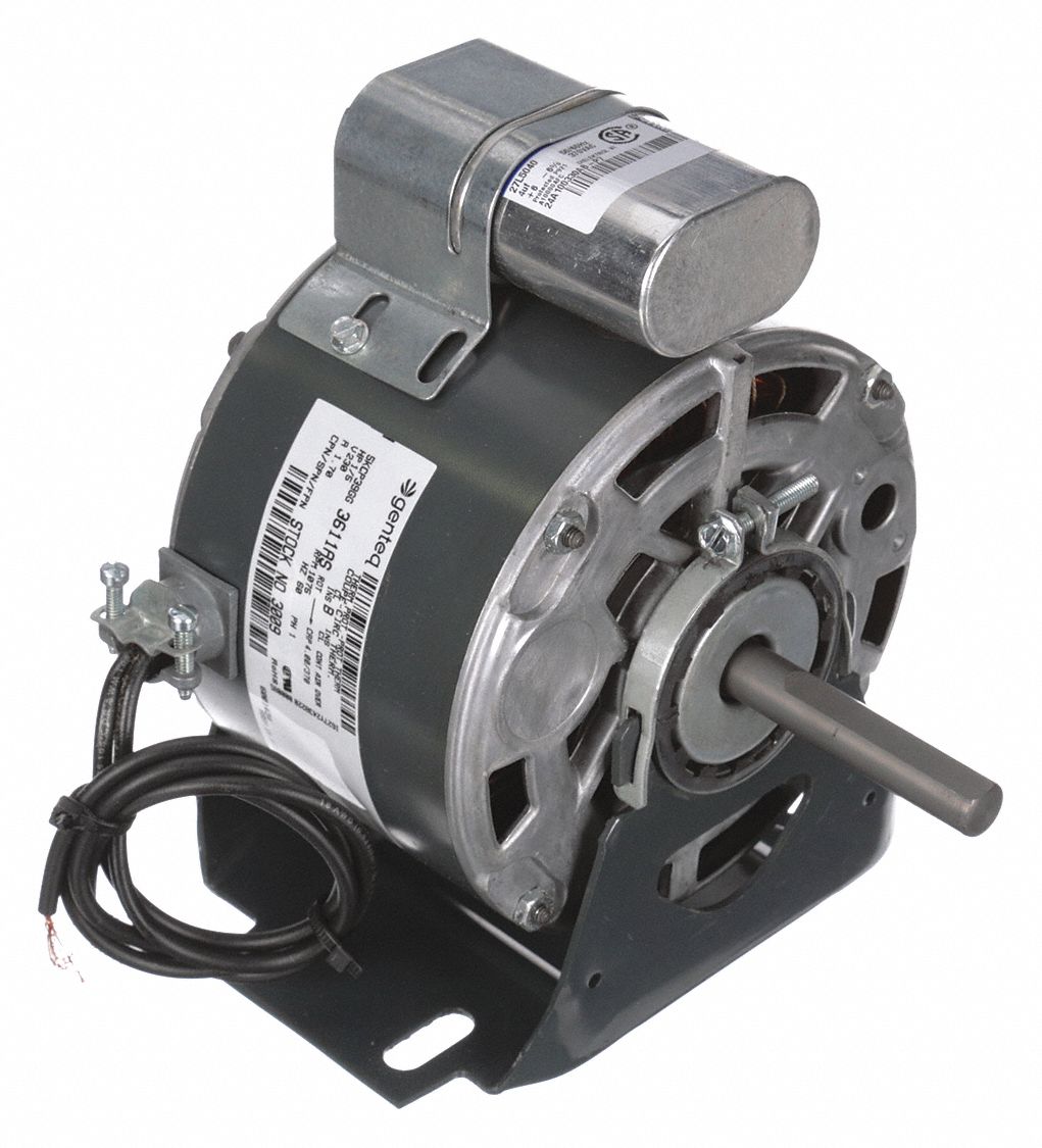 GENTEQ Condenser Fan Motor, 1/5 HP, OEM Replacement Brand Hussmann, Replacement For