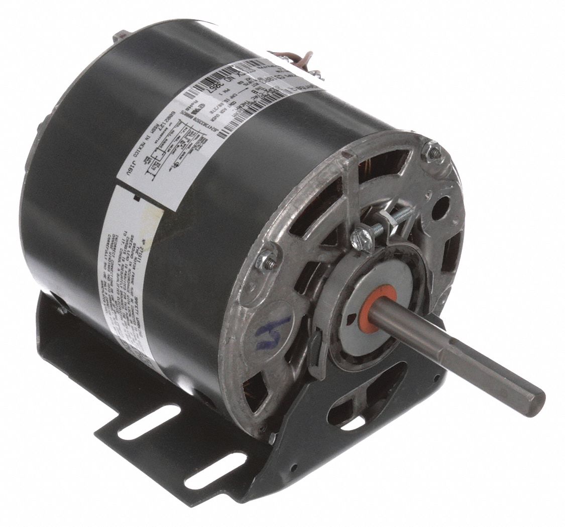 GENTEQ Condenser Fan Motor, 1 HP, OEM Replacement Brand Hill Refrigeration, Replacement For