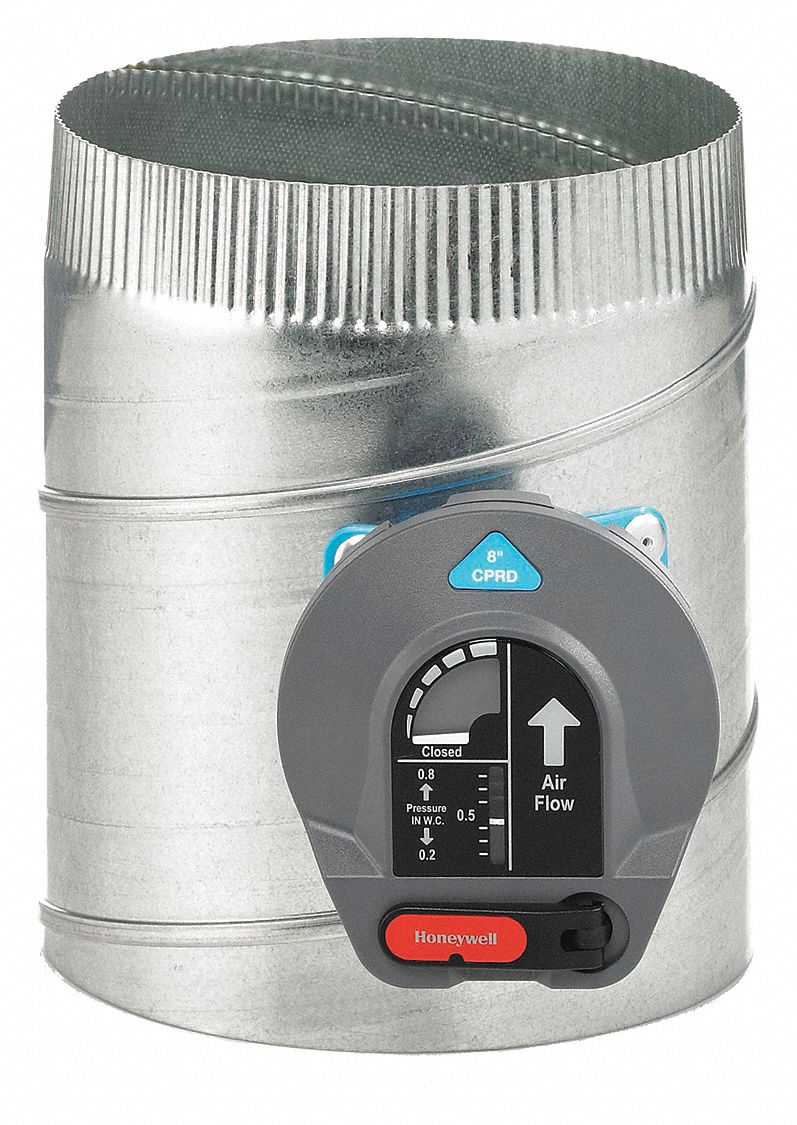 HONEYWELL HOME Bypass Damper, For Use With Forced Air Zone Control