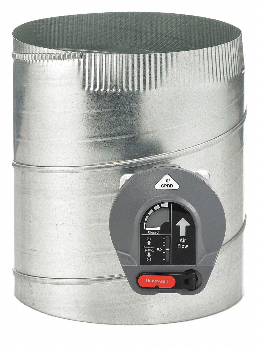 HONEYWELL Bypass Damper, For Use With Forced Air Zone Control Panels