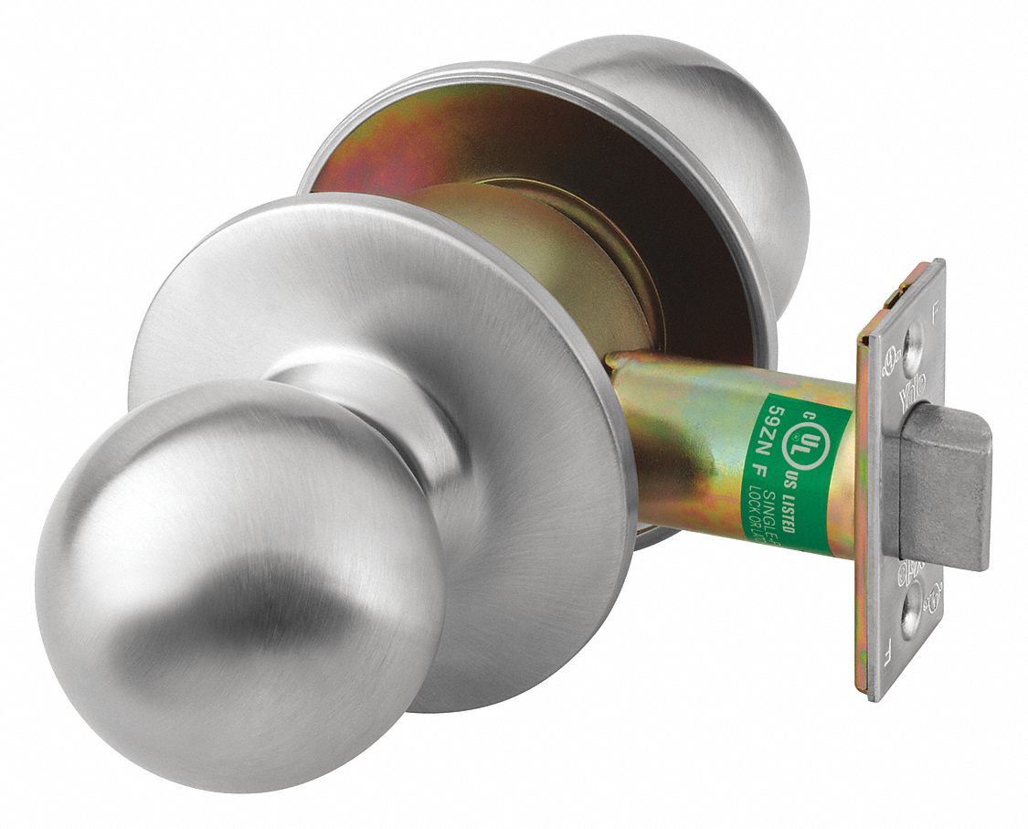 YALE Heavy Duty Passage 5400CKSeries Knob Lockset, Dull Stainless