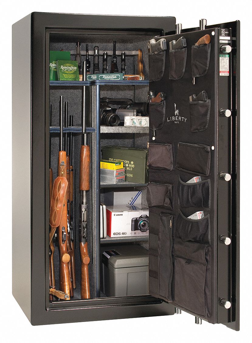 LIBERTY SAFE 14.5 cu ft Gun Safe, 660 lb Net Weight, 11/4 hr Fire Rating, Electronic Lock Style