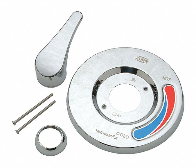 ZURN Tub and Shower Trim Kit, Chrome Finish, For Use With Universal Fit